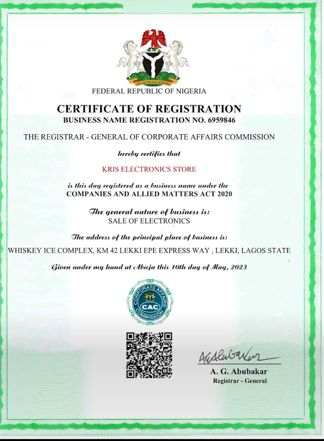 KRIS ELECTRONICS STORE